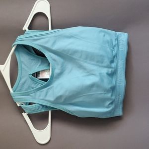 Gymshark light blue apex seamless sports bra size small